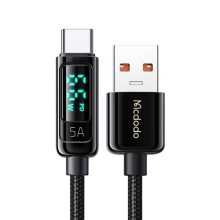 کابل شارژ USB به TYPE-C مک دودو مدل CA-8690 همراه نمایشگر وضعیت شارژ