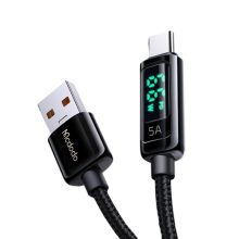 کابل شارژ USB به TYPE-C مک دودو مدل CA-8690 همراه نمایشگر وضعیت شارژ